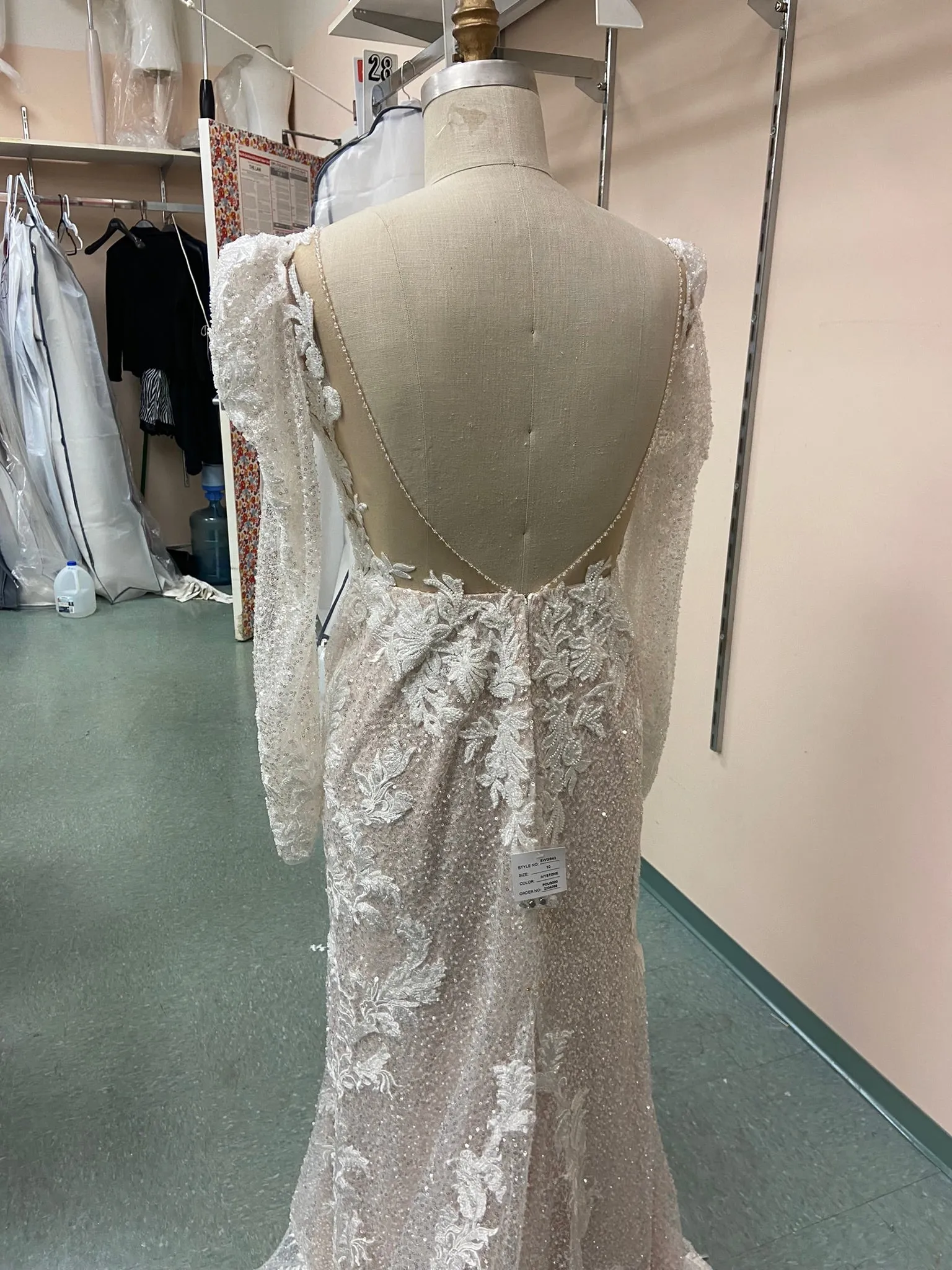 Bridal gown alteration and fitting work by Brides Oasis