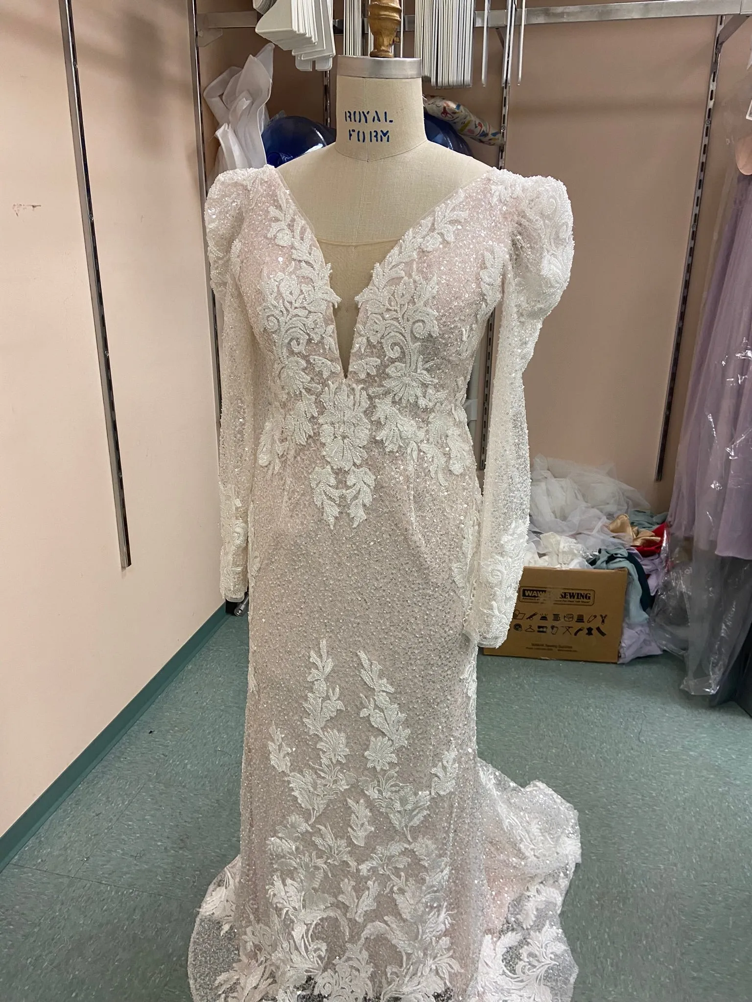 Bridal gown alteration and fitting work by Brides Oasis